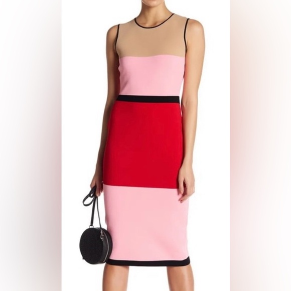 Diane Von Furstenberg Dresses & Skirts - Diane Von Furstenberg Tan Top with Black Trim